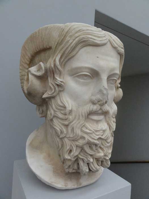 Busto de Zeus Amón (CC BY 2.0)