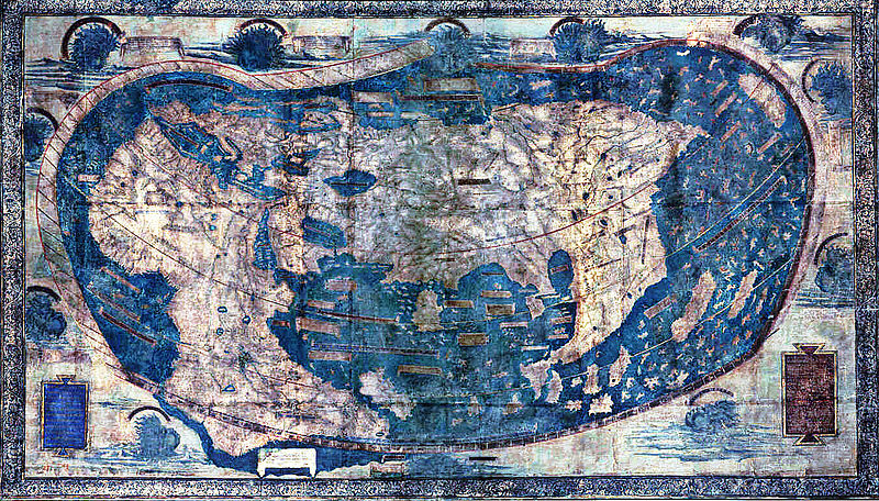 Portada-Mapamundi-El mapamundi de “Henricus Martellus Germanus” (Heinrich Hammer) - (Wikimedia Commons).jpg