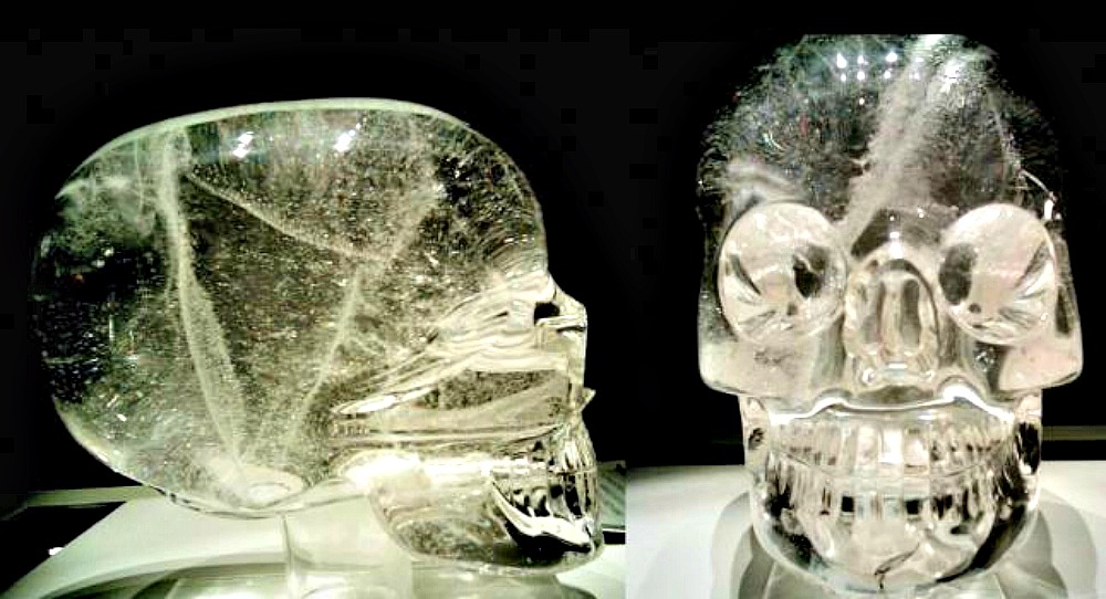 Portada - Calavera de cristal expuesta en el Museo Británico de Londres, Inglaterra. (Fotografía: Mataparda/Flickr)