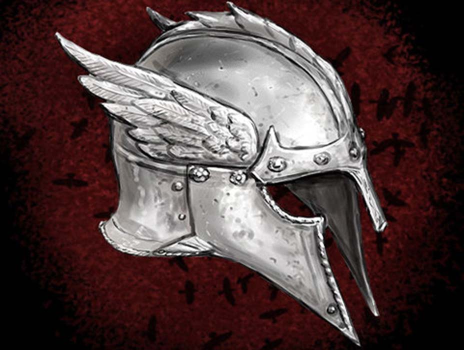 Portada - IlustraciÃ³n de un casco alado. CrÃ©dito: Game of Thrones Ascent Wiki