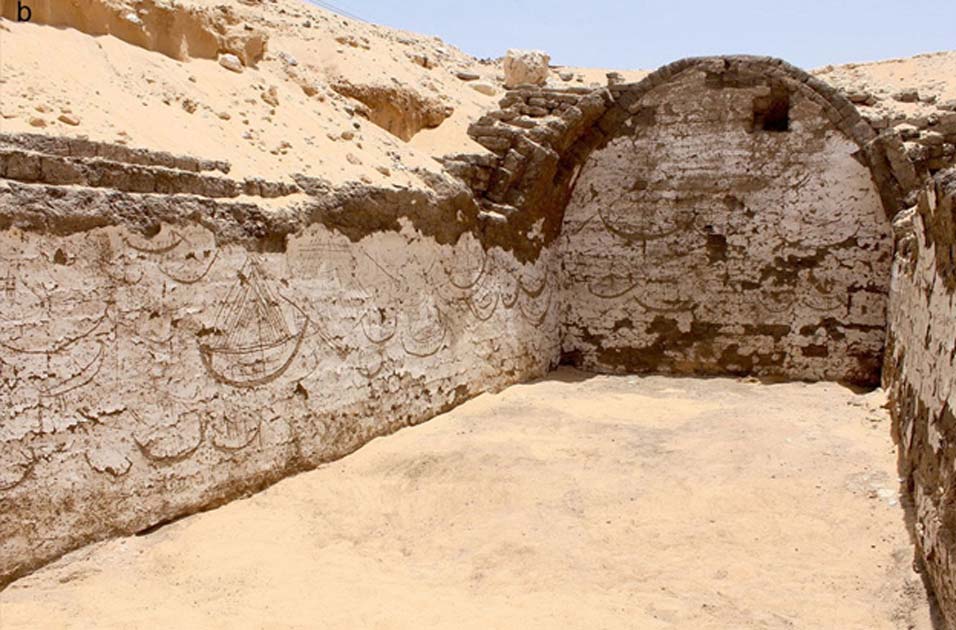 Portada - Estructura de hace 3.800 años con más de 120 grabados de embarcaciones del antiguo Egipto (Josef Wegner)