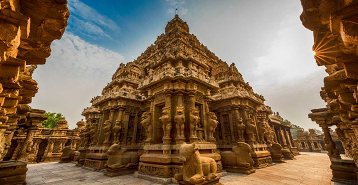 Portada - Fotografía del templo de Kailasanathar de Kanchipuram. (CC BY-NC-ND 2.0)