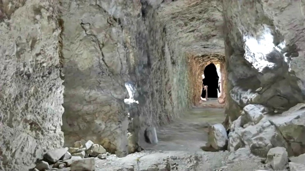 Portada - Interior del complejo funerario del visir Ipi. (Fotografía: El Mundo/Francisco Carrión)