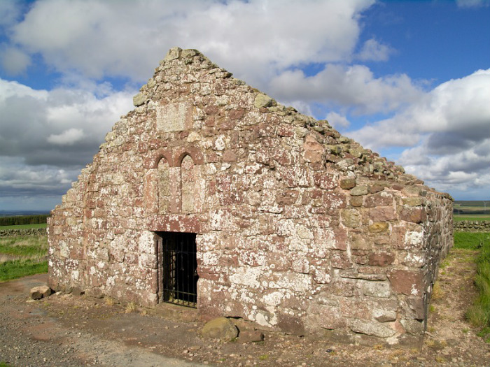 Las ruinas del hospital medieval de Soutra Aisle. (Wikimedia Commons)