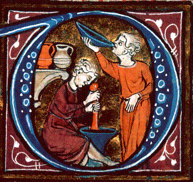 Medicina medieval. Detalle de una ilustración del “Canon medicinae” de Avicenna (Wikimedia Commons)