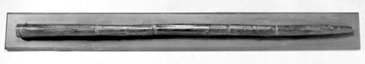 Esta bengala oca encontrada no enterro do navio Oseberg foi interpretada como a varinha de uma völva. (Foto: autor desconhecido / Museu de História Cultural, Oslo)