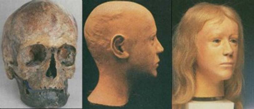 Reconstrucción facial del rostro de Windeby I realizada por Richard Helmer. (Fair Use)