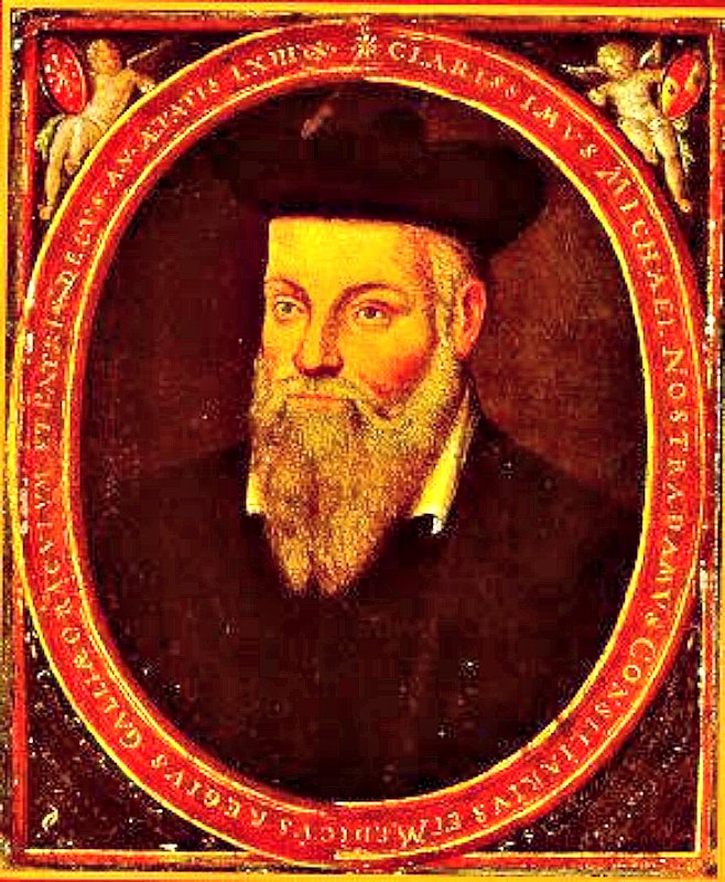 Retrato de Nostradamus pintado por su hijo César de Nôtre-Dame (c. 1614). (Public Domain)