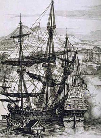 Galeón español (Wikimedia Commons)