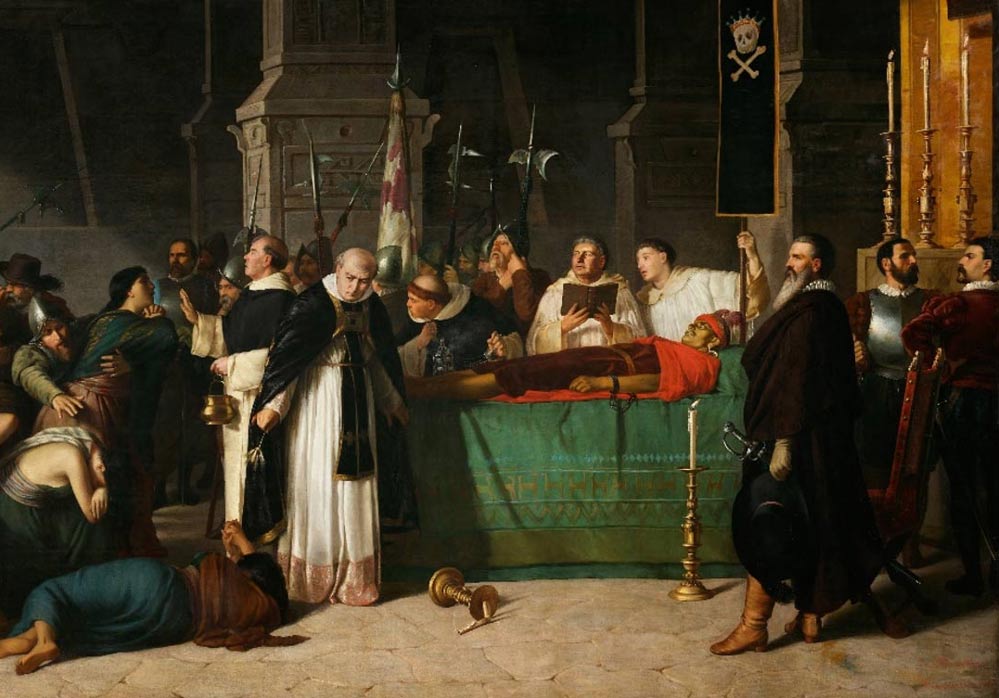 Imagen de portada: El Funeral de Atahualpa, obra de Luis Montero (Wikimedia Commons)