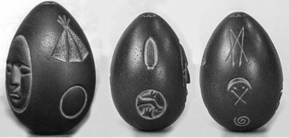 Portada-Las tres caras de la misteriosa piedra del Lago Winnipesaukee, actualmente expuesta en el Museo de Historia de New Hampshire, Estados Unidos (Disclose.tv) 