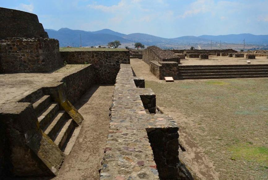 El yacimiento arqueológico de Zultepec-Tecoaque en el estado mexicano de Tlaxcala. 