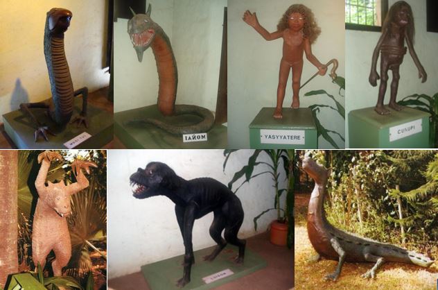 Dioses de la creación y las bestias legendarias de los guaraníes