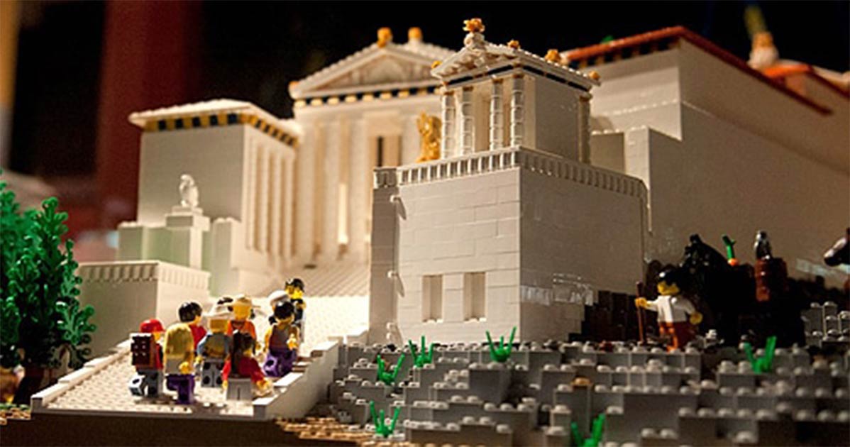 Lego Acrópolis resulta tan popular como la realidad 