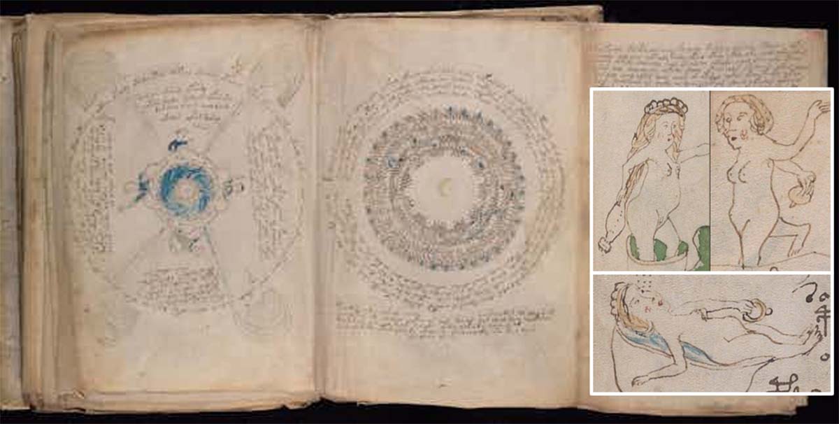 Se descifra una parte sexy del manuscrito Voynich …