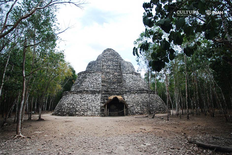 Cobá, en Quintana Roo, México, una vez fue gobernada por una reina guerrera maya. Fuente: Mauricio Marat / INAH