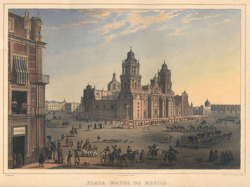 Plaza Mayor, Ciudad de México (Wikimedia Commons)