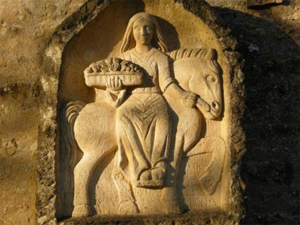 Epona, una diosa resultante de la fusión galo-romana, fue "la única divinidad celta adorada en última instancia en la propia Roma". (THIERRY / Adobe Stock)