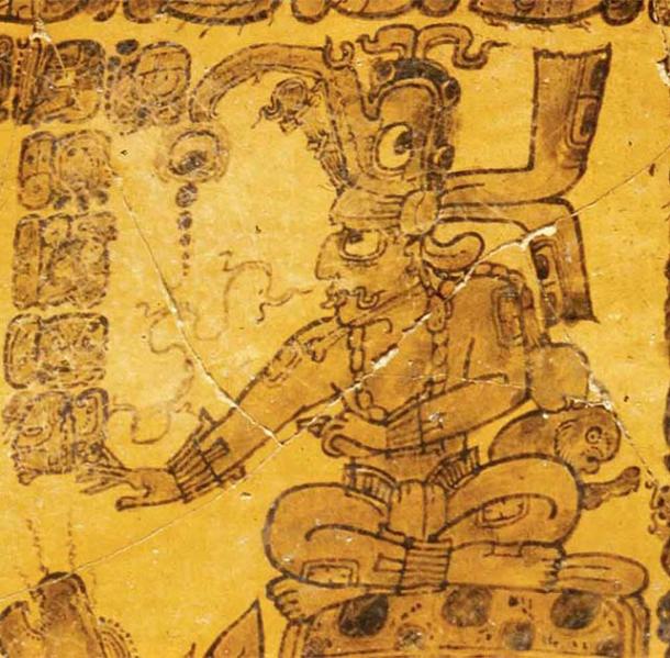 Una imagen del dios sol maya Kinich Ahau. (Dominio público)