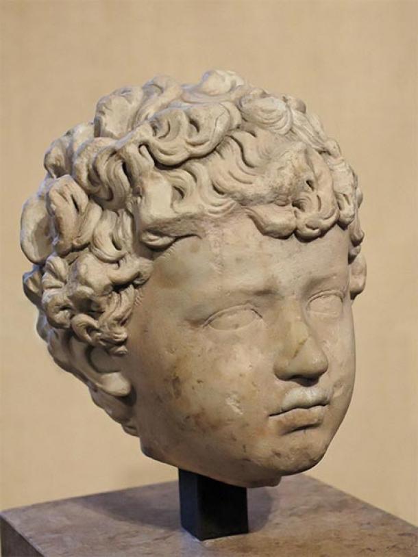 Lucius Verus cuando era niño, 136 AD. (Jastrow / Dominio público)