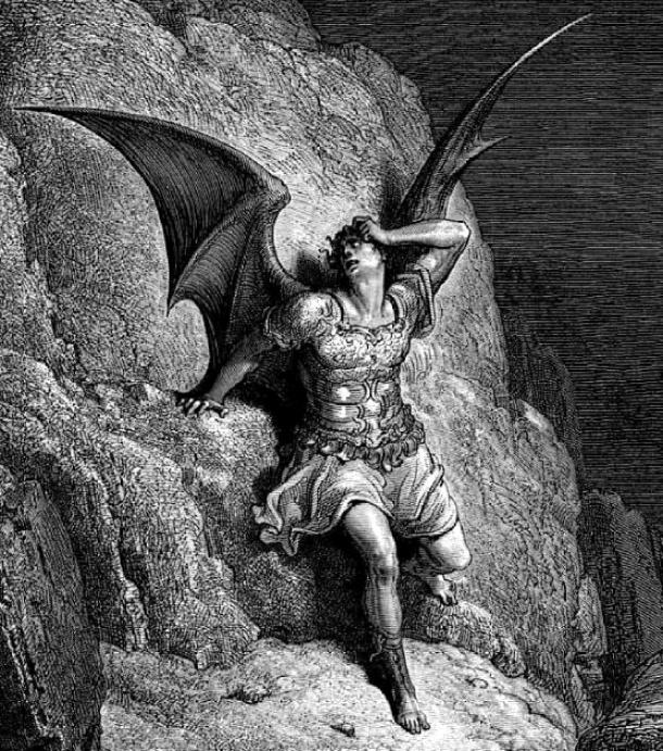 Satanás, a quien los cátaros creían que era el Dios del Antiguo Testamento. (Dencey / Dominio público)