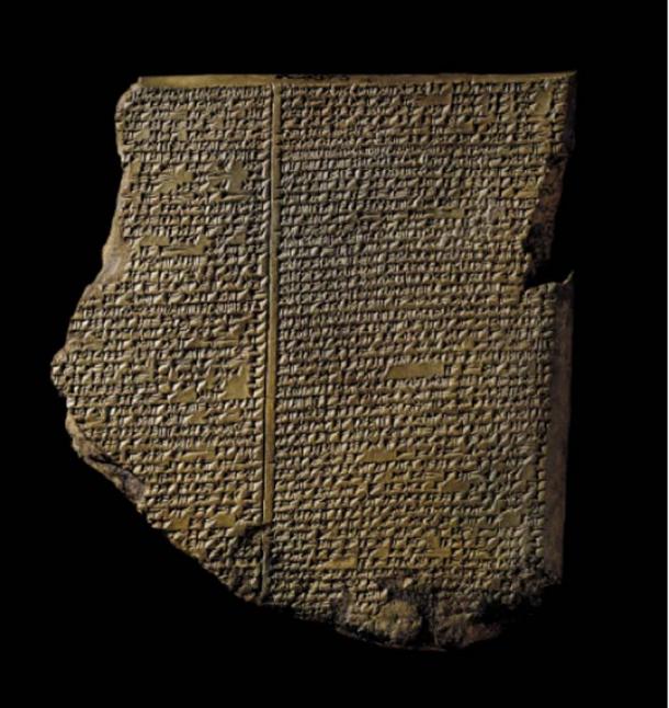 La tableta de inundación. (Imagen: Los Fideicomisarios del Museo Británico)